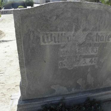 SCHAFER William 1883-1946