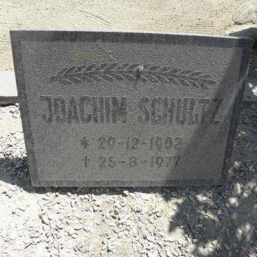SCHULTZ Joachim 1902-1977