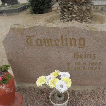 TAMELING Heinz 1905-1988