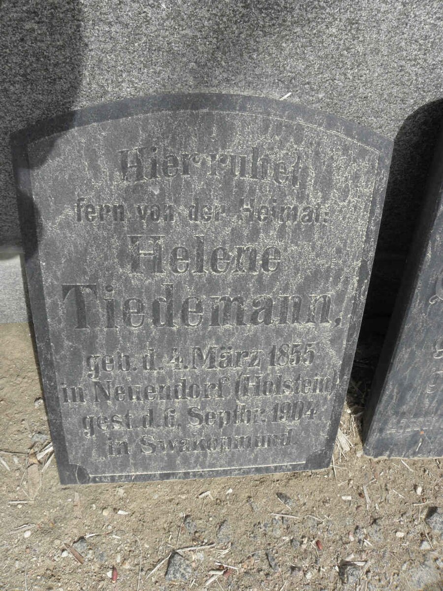 TIEDEMANN Helene 1855-1904