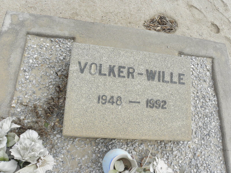 VOLKER Wille 1948-1992