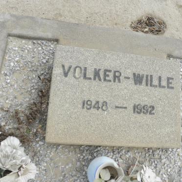 VOLKER Wille 1948-1992
