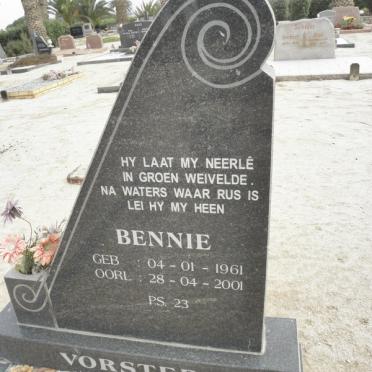 VORSTER Bennie 1961-2001
