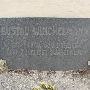 WINCKELMANN Gustav 1880-1953