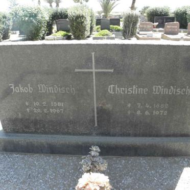 WINDISCH Jakob 1881-1967 &amp; Christine 1882-1972