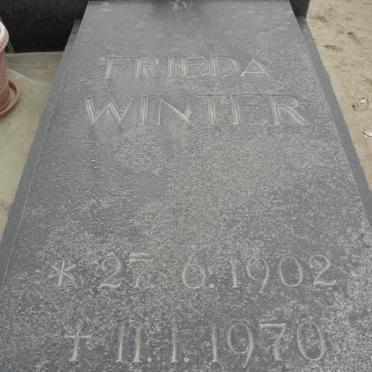 WINTER Adolf 1881-1960 &amp; Frieda 1902-1970