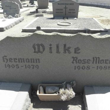 WILKE Hermann 1905-1979 &amp; Rose-Marie 1908-1988