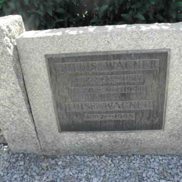 WAGNER Julius 1877-1948 &amp; Luise 1887-1985