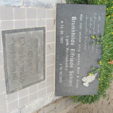 WACHSMUTH Else 1909-1950 :: SCHIERI Brunnhilde Elfriede nee WACHSMUTH 1935-2005