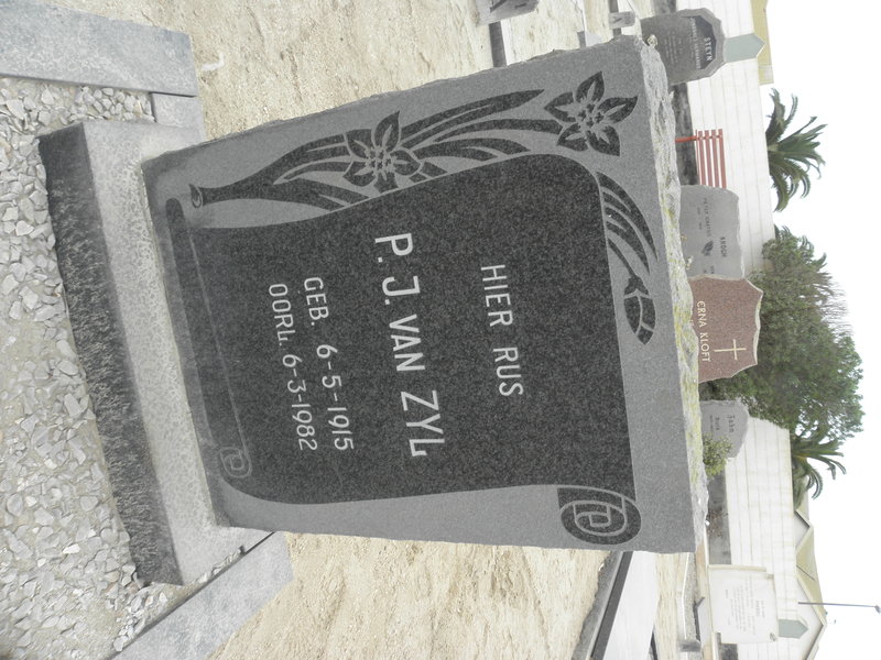 ZYL P.J., van 1915-1982