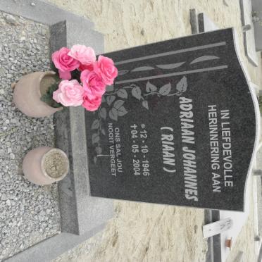 ? Adriaan Johannes 1946-2004