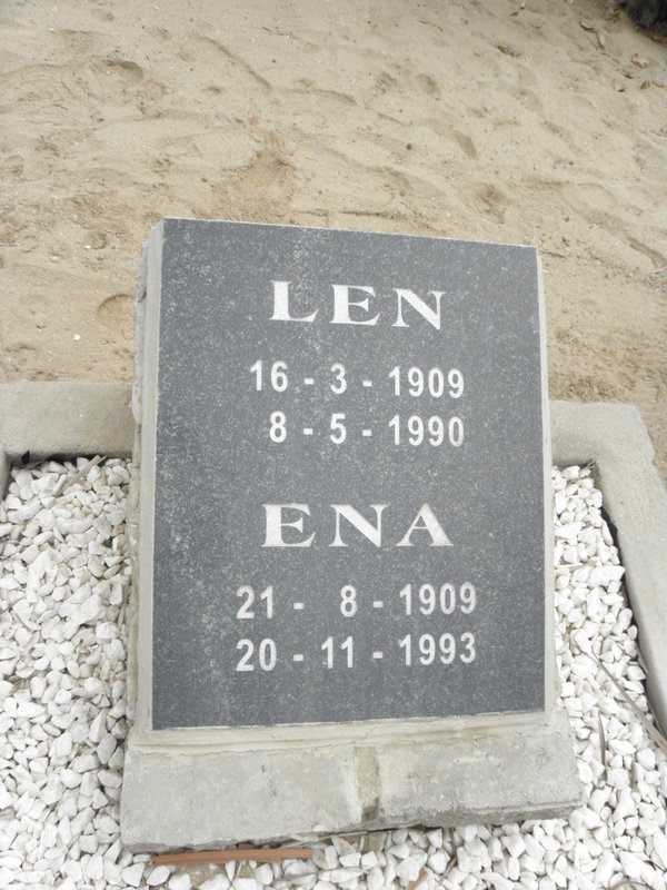 ? Len 1909-1990 &amp; Ena 1909-1993