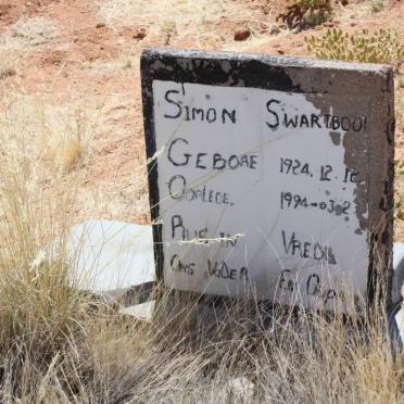 SWARTBOOI Simon 1924-1994