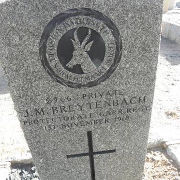 BREYTENBACH J.M. -1918