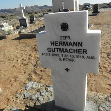 GUTMACHER Hermann 1893-1918