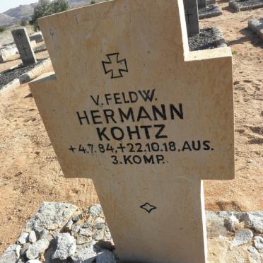 KOHTZ Hermann 1884-1918