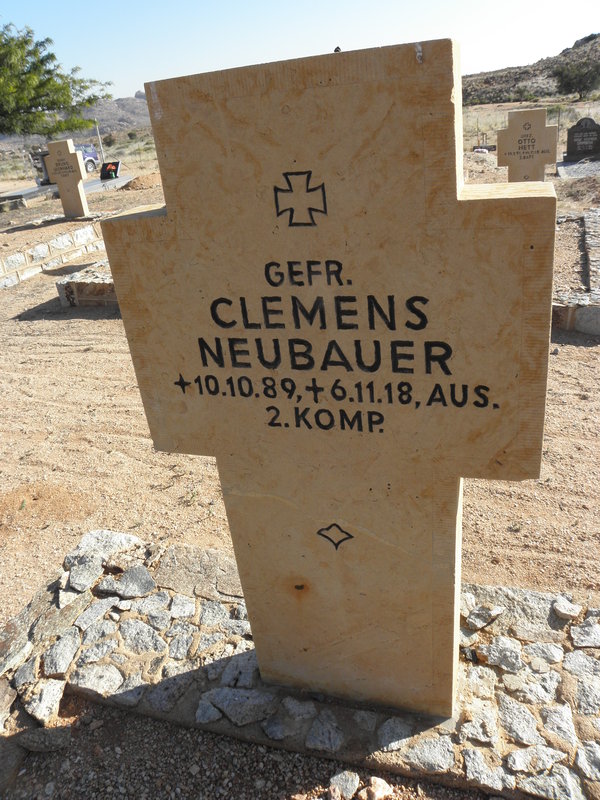 NEUBAUER Clemens 1889-1918