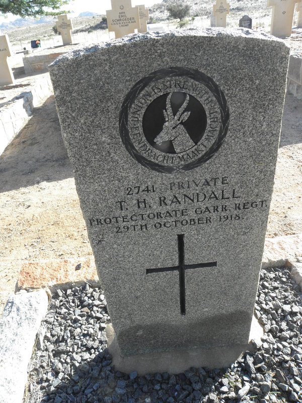 RANDALL T.H. -1918
