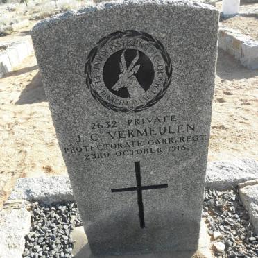 VERMEULEN J.C. -1918