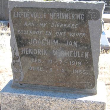 VERMEULEN Joachim Jan Hendrik 1919-1955