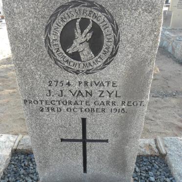 ZYL J.J., van -1918