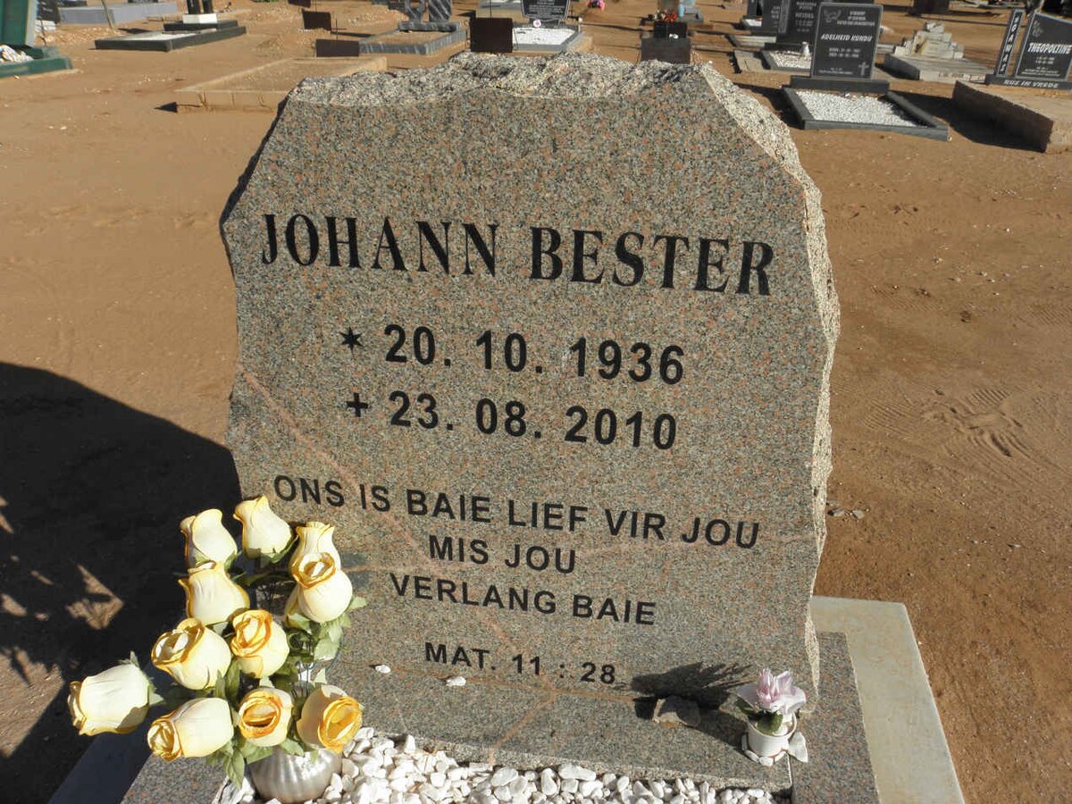 BESTER Johann 1936-2010