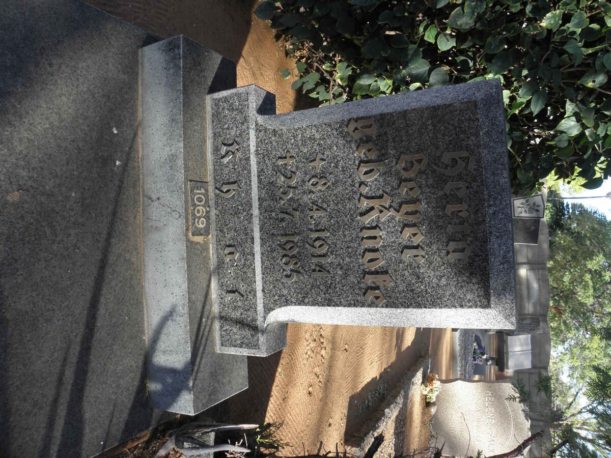 BEYER Herta nee KNOFE 1914-1985