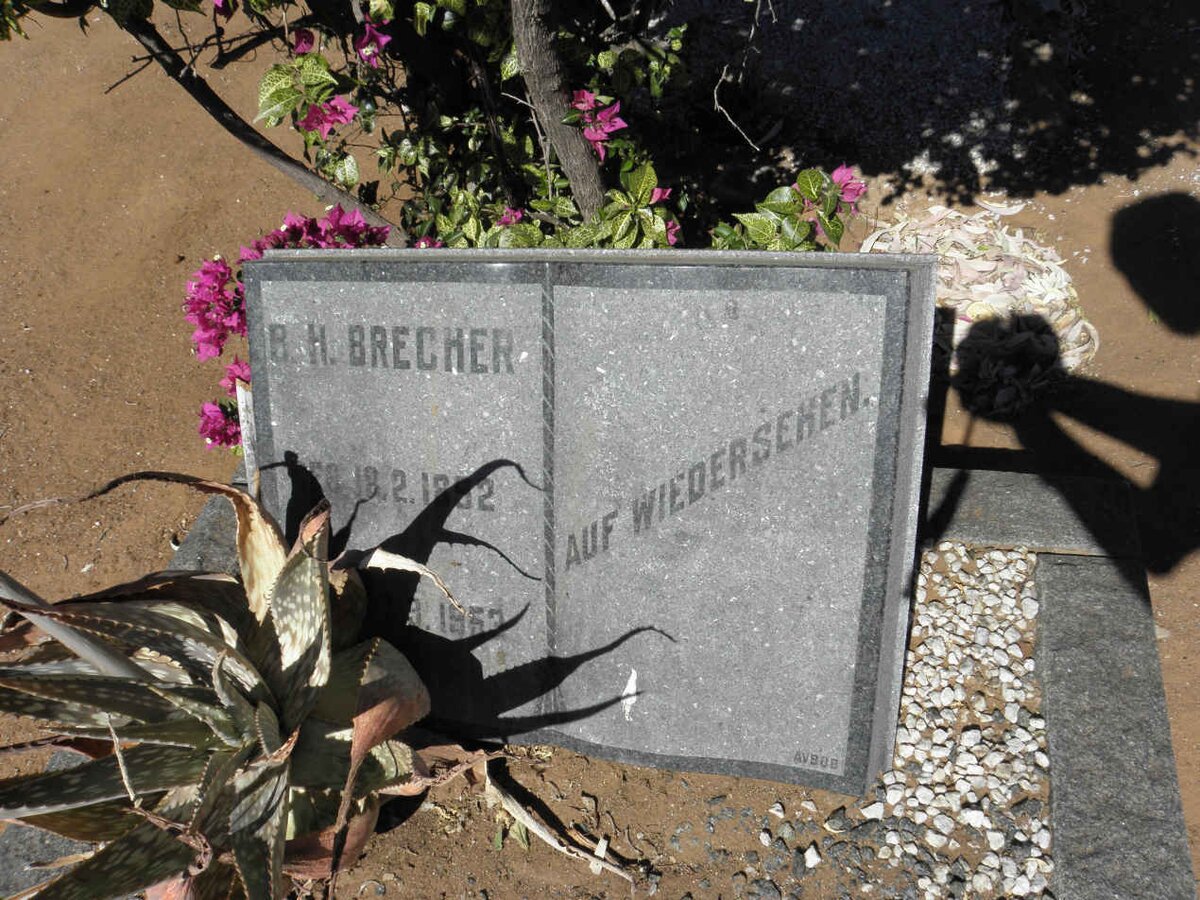 BRECHER B.H. 1852-1953