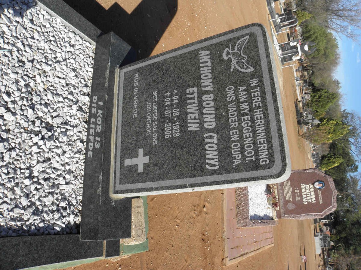 ETTWEIN Anthony Bound 1928-2006