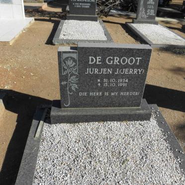 GROOT Jurjen J., de 1934-1991