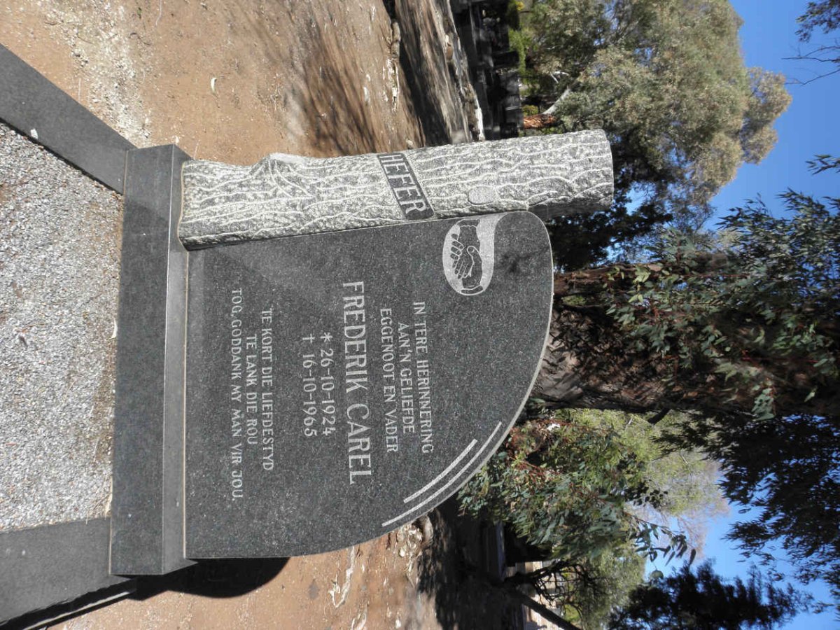 HEFER Frederik Carel 1924-1965