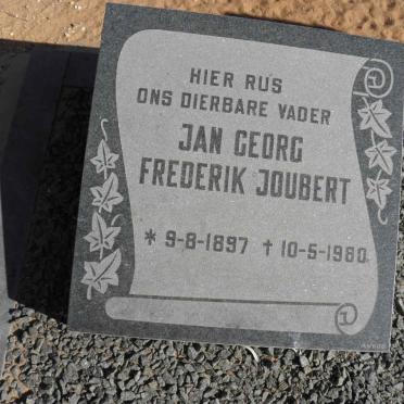 JOUBERT Jan Georg Frederik 1897-1980