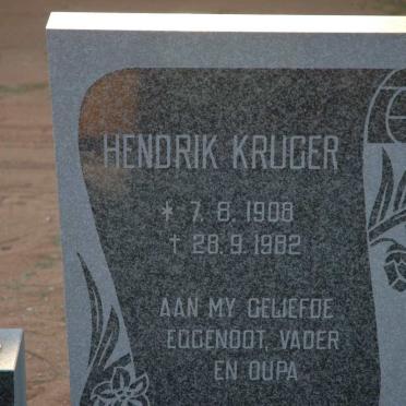 KRUGER Hendrik 1908-1982
