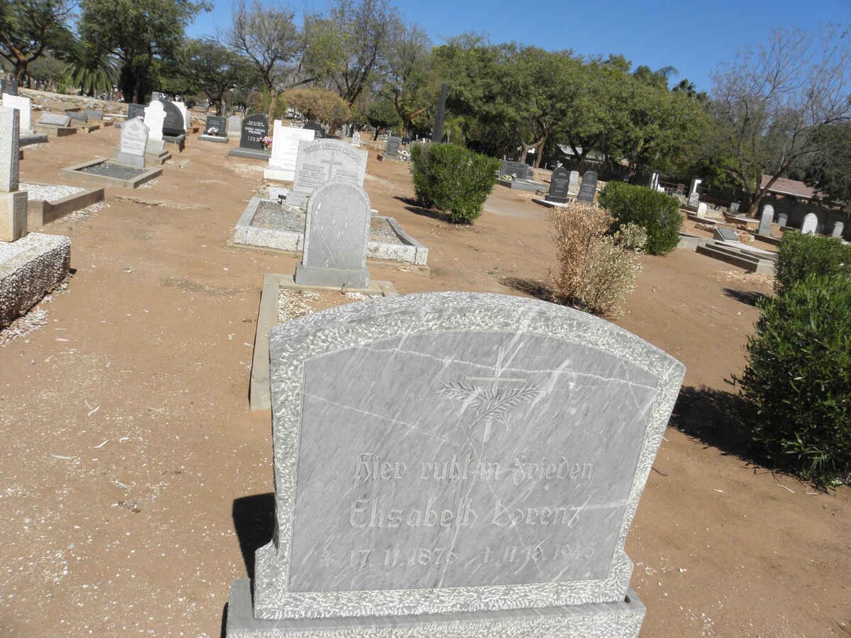 LORENZ Elisabeth 1876-1945