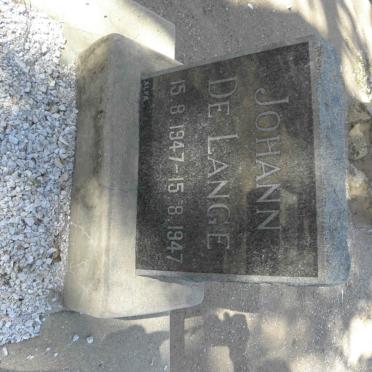 LANGE Johann, de 1947-1947