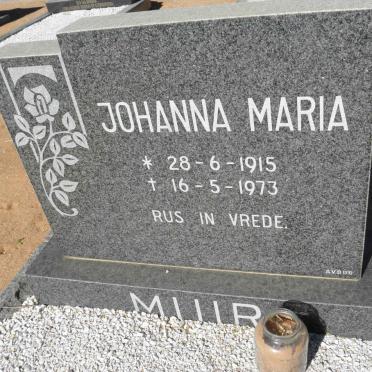 MUIR Johanna Maria 1915-1973