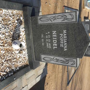 NEIDEL Marianna Poppie 1955-1997