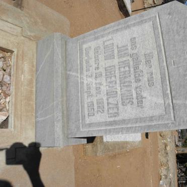 OBERHOLZER Jan Hermanus Louw 1882-1950