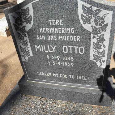 OTTO Milly 1885-1959