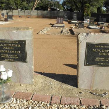 PLESSIS M.W., du 1952-1998 &amp; C.G.S. SWART 1954-1999