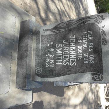 SMITH Johannes Jurgens 1941-1955