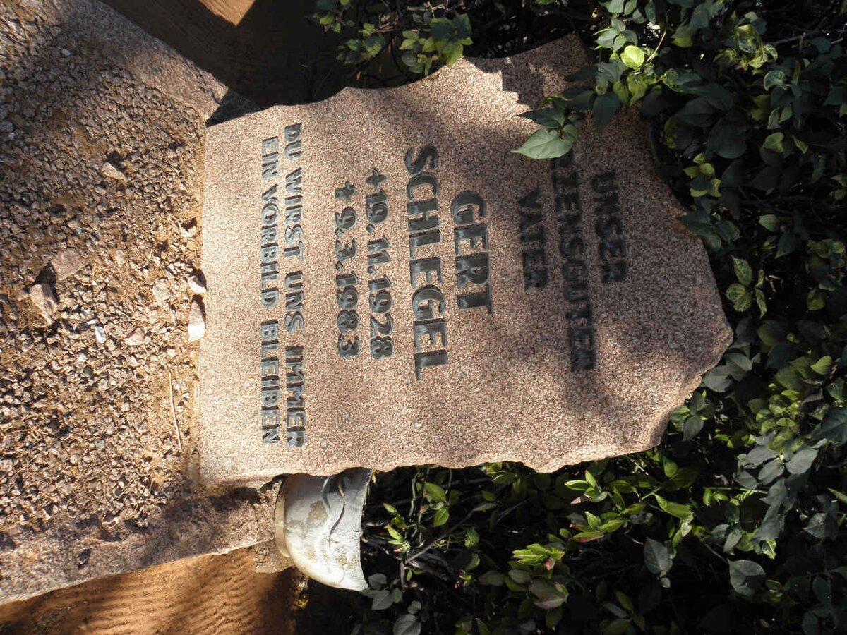 SCHLEGEL Gert 1928-1983