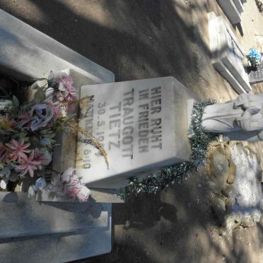 TIETZ Traugott -1959