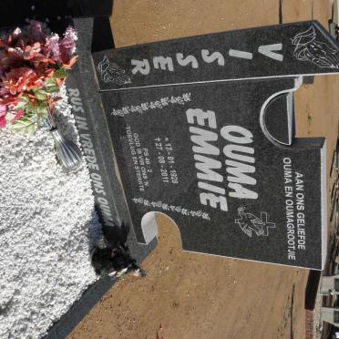 VISSER Emmie 1928-2011