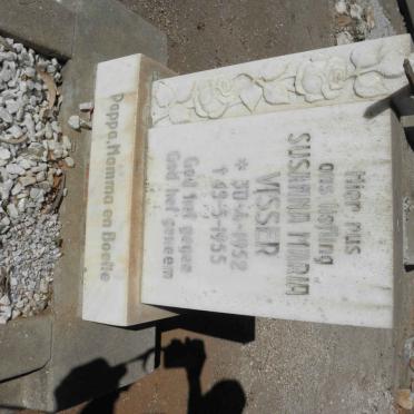 VISSER Susanna Maria 1952-1955