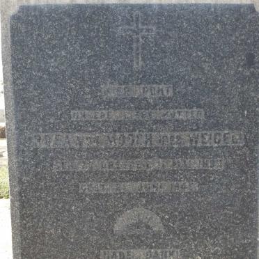 MORSCH Rosa, von nee WEIGEL -1945