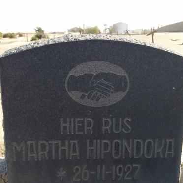 HIPONDOKA Martha 1927-1956