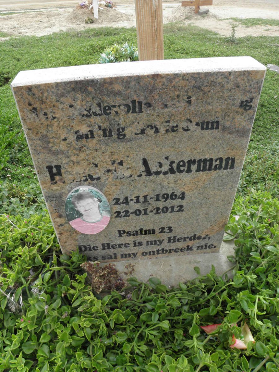 ACKERMAN Hendrik 1964-2012