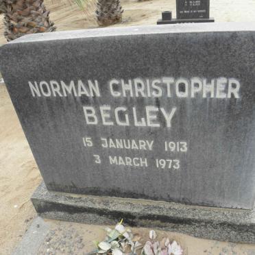 BEGLEY Norman Christopher 1913-1973