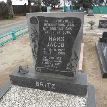 BRITZ Hans Jacob 1927-1989